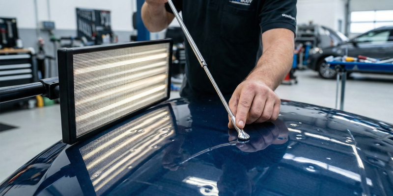 Udubine od tuče kada se mogu popraviti bez lakiranja